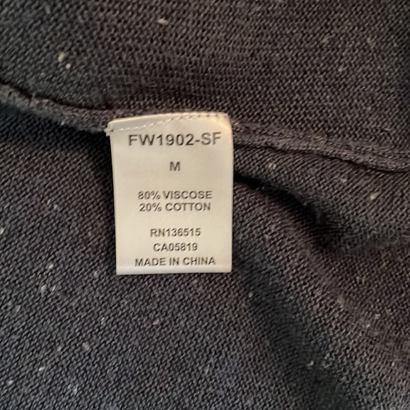 Long Green speckled cardigan with pockets size 6 - Picture 4 of 4